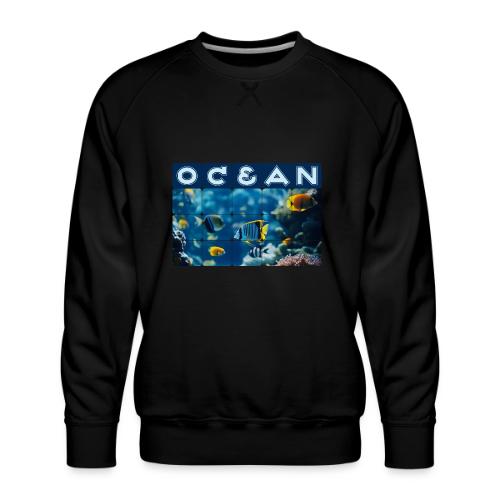 Ocean: Underwater Radiance - Men's Premium Sweatshirt
