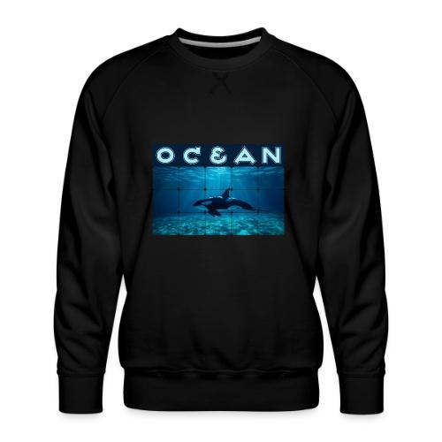 Ocean: Orca in Motion - Men's Premium Sweatshirt