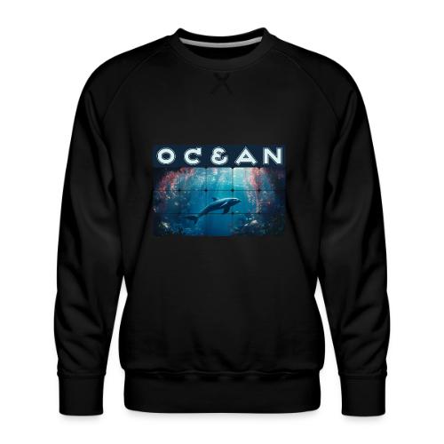 Ocean: Blue Grace - Men's Premium Sweatshirt
