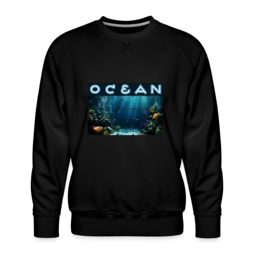 Ocean: Rainbow Reef Life - Men's Premium Sweatshirt