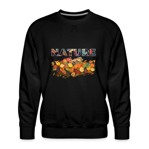 Brushed by Nature - Men's Premium Sweatshirt