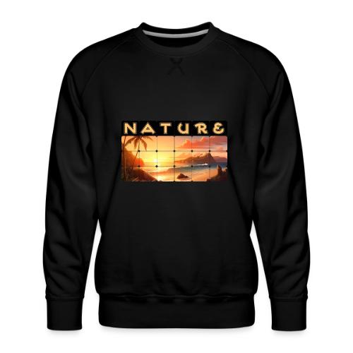 Nature: Tropical Twilight - Men's Premium Sweatshirt