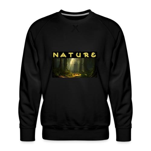 Nature: Sunlit Canopy - Men's Premium Sweatshirt
