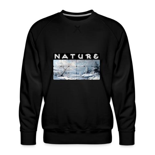 Nature: Winter Embrace - Men's Premium Sweatshirt