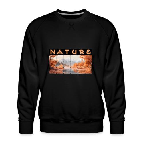 Nature: Autumn Glow - Men's Premium Sweatshirt