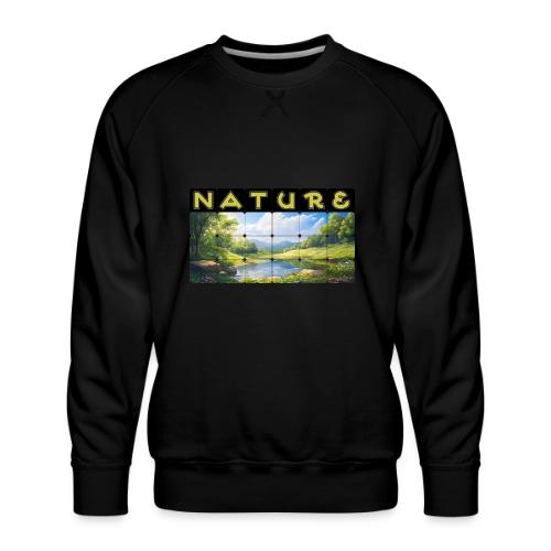 Nature: Springtime Serenity - Men's Premium Sweatshirt