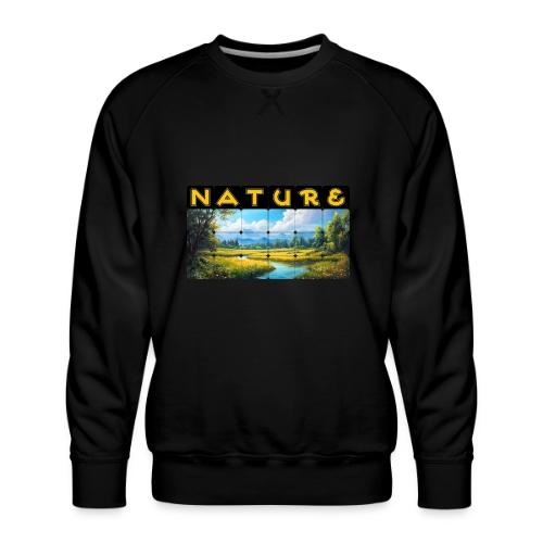 Nature: Season of Bloom - Men's Premium Sweatshirt