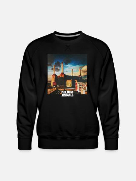 Pink Floyd Animals Album Cover - Men's Premium Sweatshirt - black