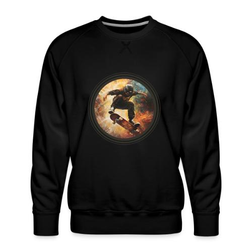 Skateboarding Flow - Men's Premium Sweatshirt