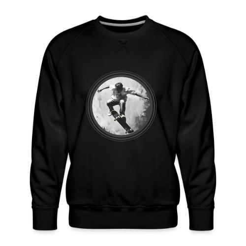 Skateboarding Vibes Only - Men's Premium Sweatshirt