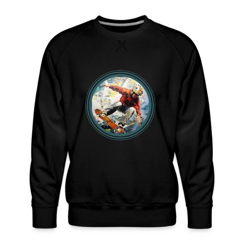 Skateboarding Fuel - Men's Premium Sweatshirt