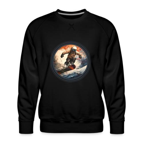Snowboarding Elevation - Men's Premium Sweatshirt