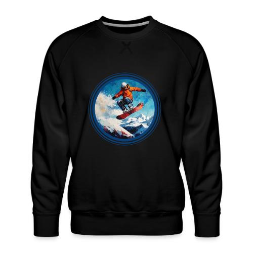 Snowboarding Vibes - Men's Premium Sweatshirt