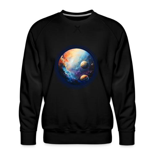 Nebula of Planets - Men's Premium Sweatshirt