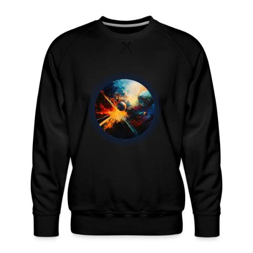 Planets in Turmoil - Men's Premium Sweatshirt