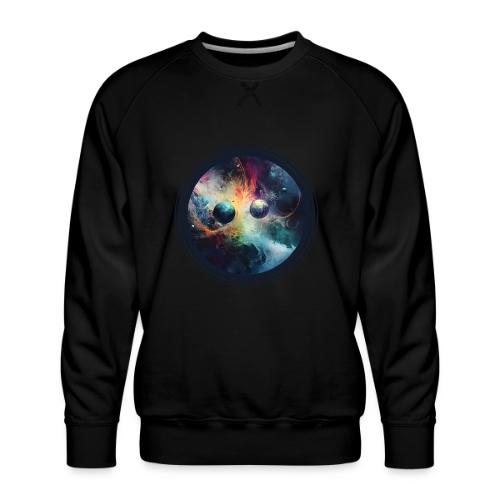 Chaotic Color Planets - Men's Premium Sweatshirt