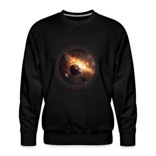 Asteroids Drift - Men's Premium Sweatshirt