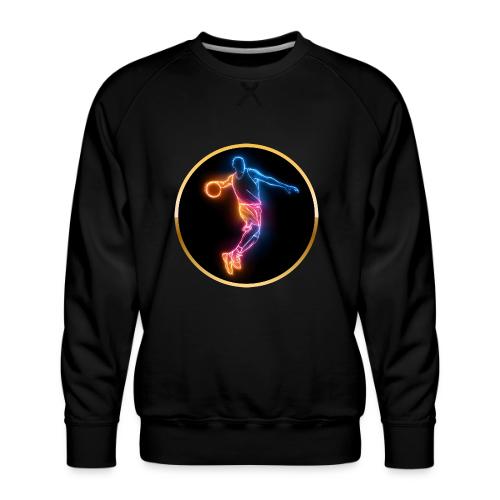 Basketball: Slam Dunk Afterglow - Men's Premium Sweatshirt