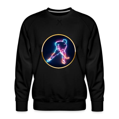 Golden Neon Hockey - Men's Premium Sweatshirt