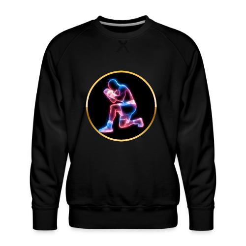 Neon Boxing Focus - Men's Premium Sweatshirt