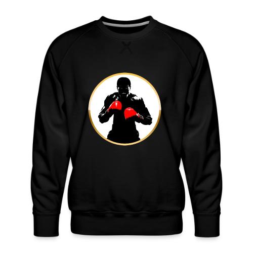 Boxing: Golden Ring Fighter - Men's Premium Sweatshirt
