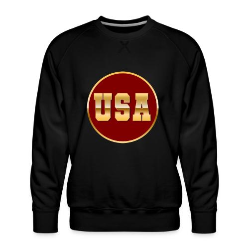 Golden USA Seal - Men's Premium Sweatshirt