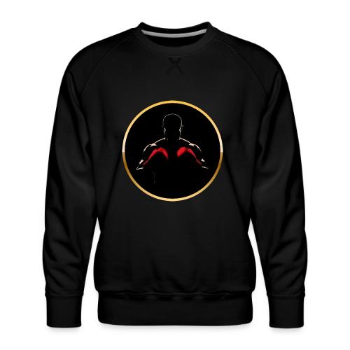 Boxing: Gold Core Muscle - Men's Premium Sweatshirt