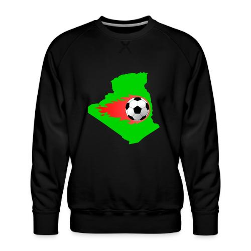 Algerian Football Fire - Men's Premium Sweatshirt