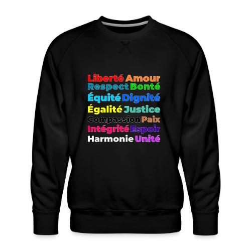Words of Light - Men's Premium Sweatshirt