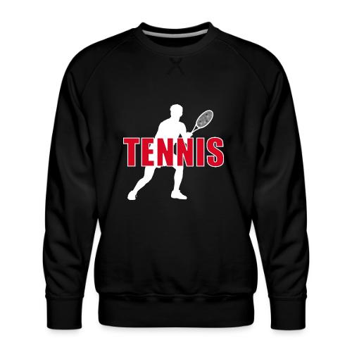 Red Court Tennis - Men's Premium Sweatshirt