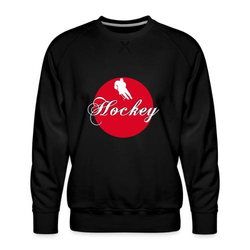 Hockey: Puck Zone - Men's Premium Sweatshirt