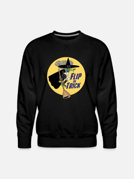 Witch Skater - Men's Premium Sweatshirt - black