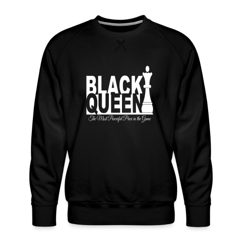 Black Queen Powerful - Men's Premium Sweatshirt