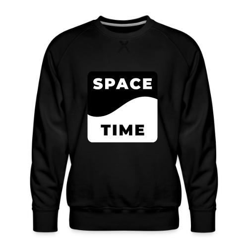 Space-time: Warped Reality - Men's Premium Sweatshirt