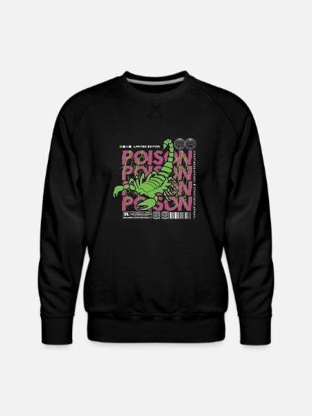 Poison - Men's Premium Sweatshirt - black