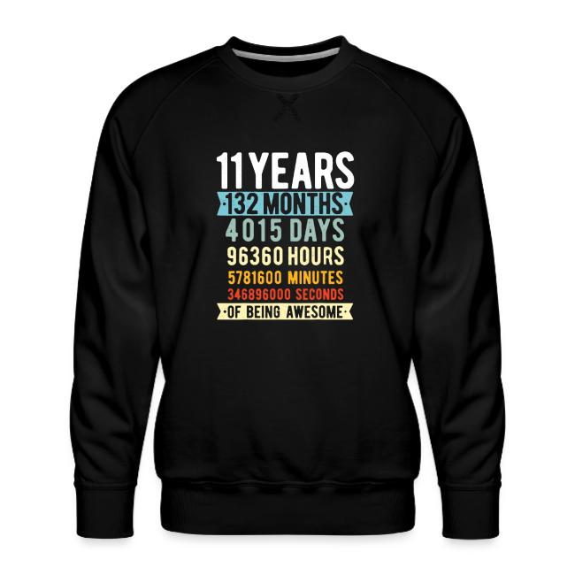 11th Birthday 11 Years Old Vintage