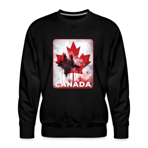 Canada's Maple Leaf Pride - Men's Premium Sweatshirt