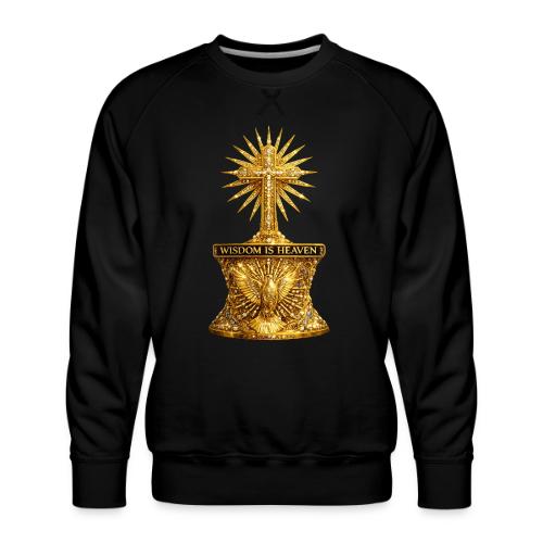 Wisdom is Heaven - Men's Premium Sweatshirt