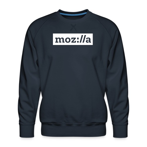 Mozilla Logo - Men's Premium Sweatshirt