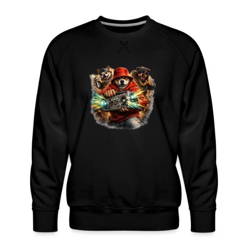 Urban Beat Dog Heroes - Men's Premium Sweatshirt