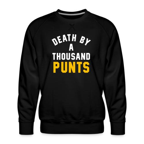 Death By A Thousand Punts - Men's Premium Sweatshirt