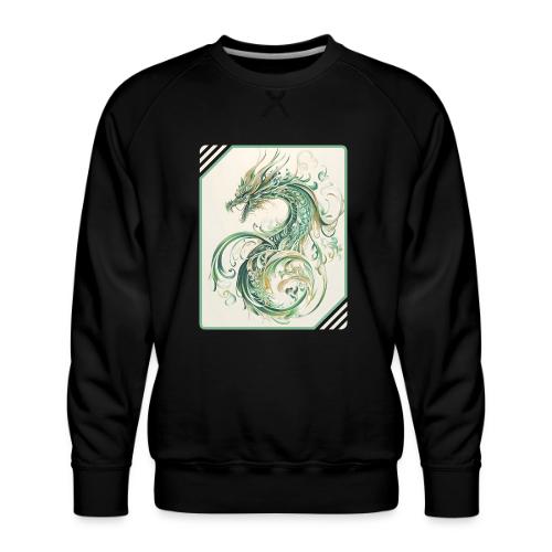 Brush of the Dragon - Men's Premium Sweatshirt