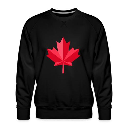 Canadian red maple leaf - Men's Premium Sweatshirt