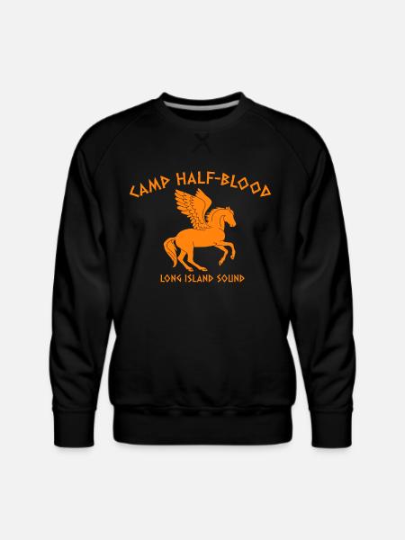 Camp Half Blood - Men's Premium Sweatshirt - black
