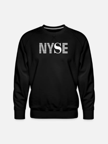 Nyse New York Stock Exchange - Men's Premium Sweatshirt - black