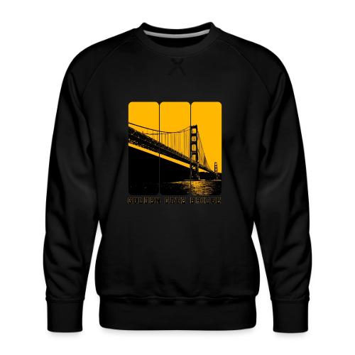 Golden Gate Bold Icon - Men's Premium Sweatshirt