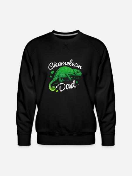 Chameleon - Men's Premium Sweatshirt - black