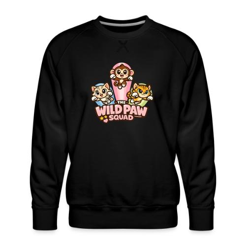 Wild Paw Squad Cute Animal Friends - Men's Premium Sweatshirt