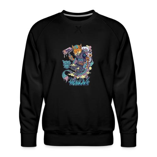 Kitsune Street Rebel - Men's Premium Sweatshirt