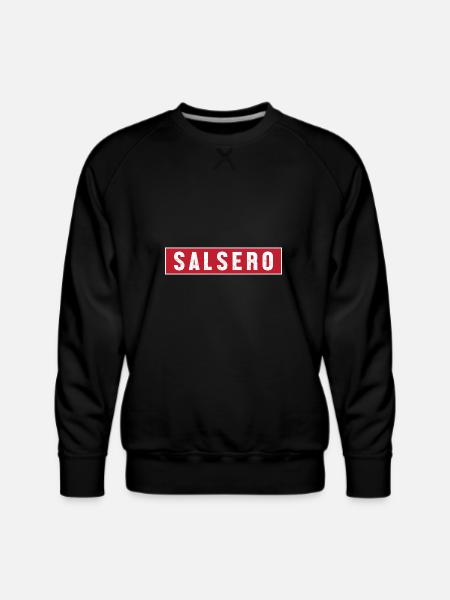 Salsa Dancer Latin Dance Salsero - Men's Premium Sweatshirt - black